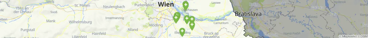Map view for Pharmacies emergency services nearby Fischamend (Bruck an der Leitha, Niederösterreich)